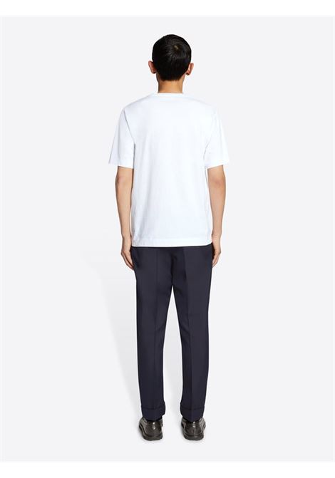 t-shirt hertz uomo bianca DRIES VAN NOTEN | 261-021100-3600001